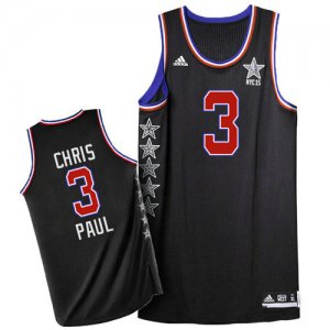 Maillot De Basket All Star 2015 NBA Western Chris Paul 3 Engrener Blanc